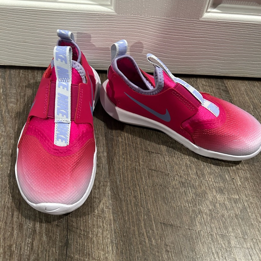 Nike Fuchsia and White Kids' Sneakers